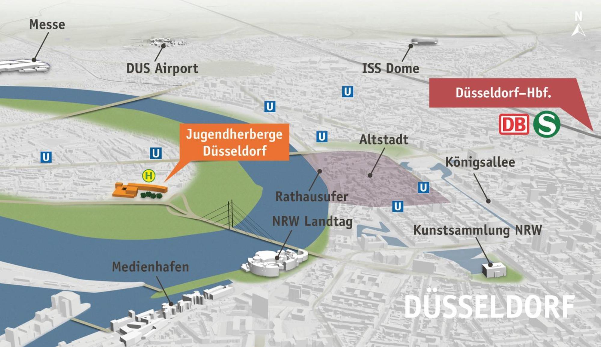 Jugendherberge Duesseldorf * Dusseldorf